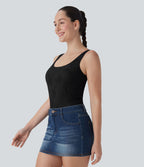 Body casual dentelle dos nu