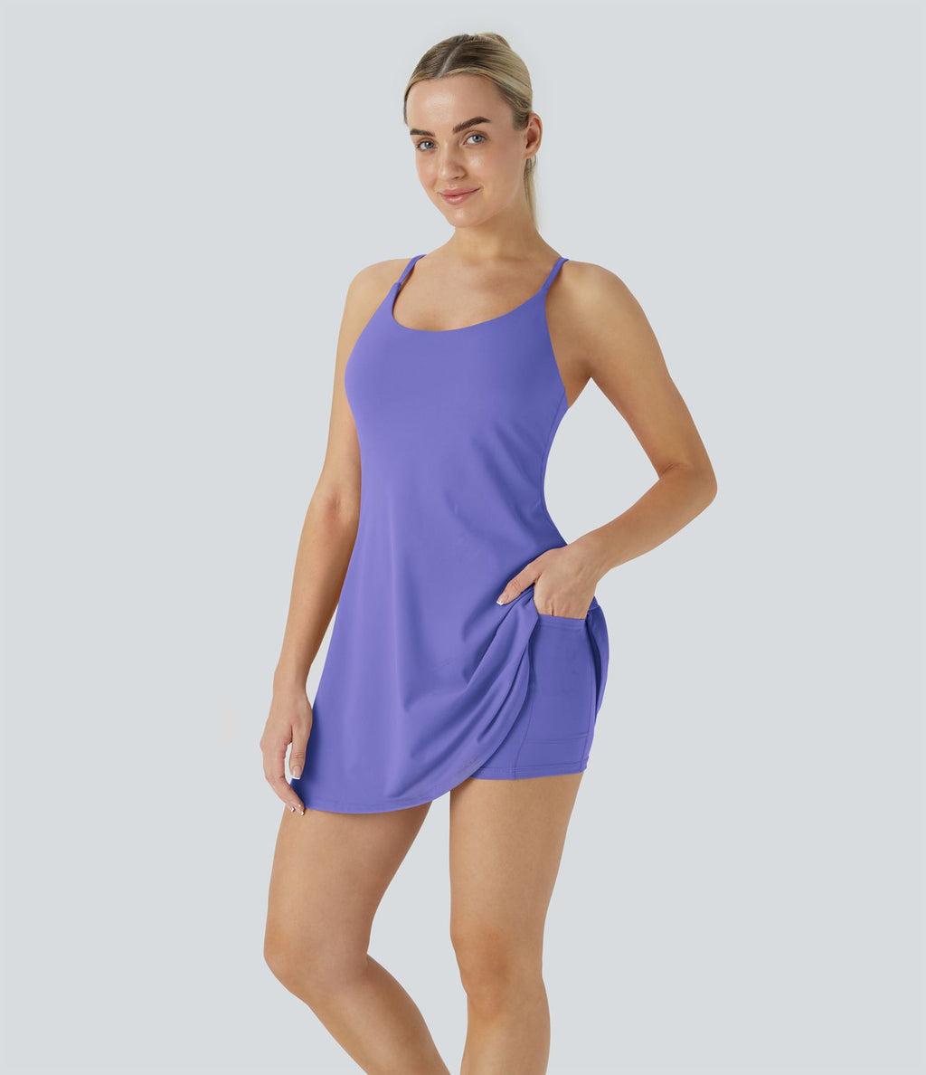 Robe de sport SoftlyZero™ Plush dos nu A-C