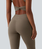 Combinaison bootcut d'entraînement gainante Halara UltraSculpt™ avec poches - Édition Easy Peasy