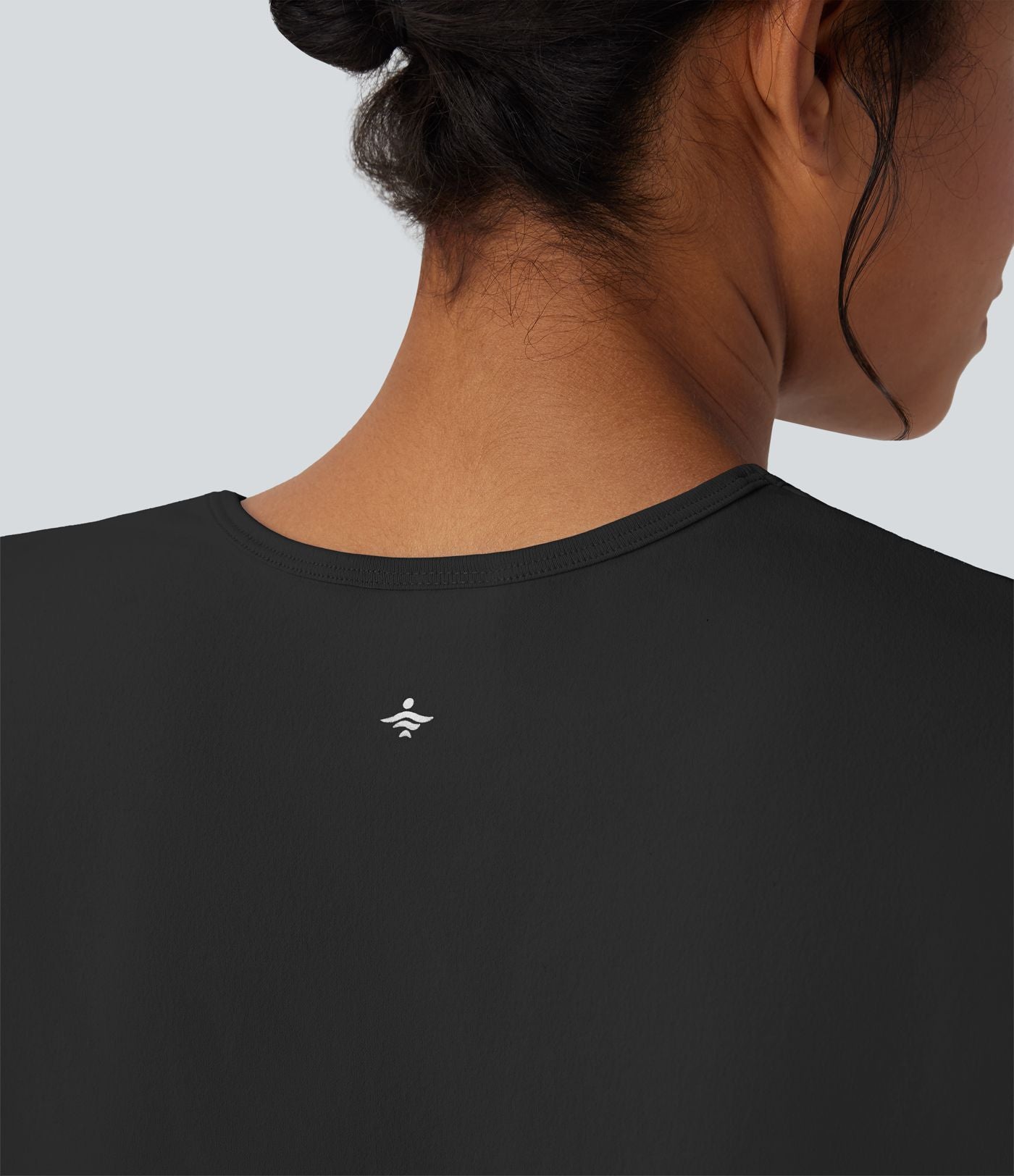 Haut de sport col rond à manches longues sans couture OneForm Seamless Flow