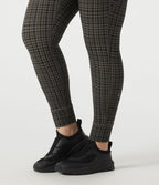 Legging de yoga grande taille Halara UltraSculpt™ taille haute à carreaux avec cordon ajustable et poches