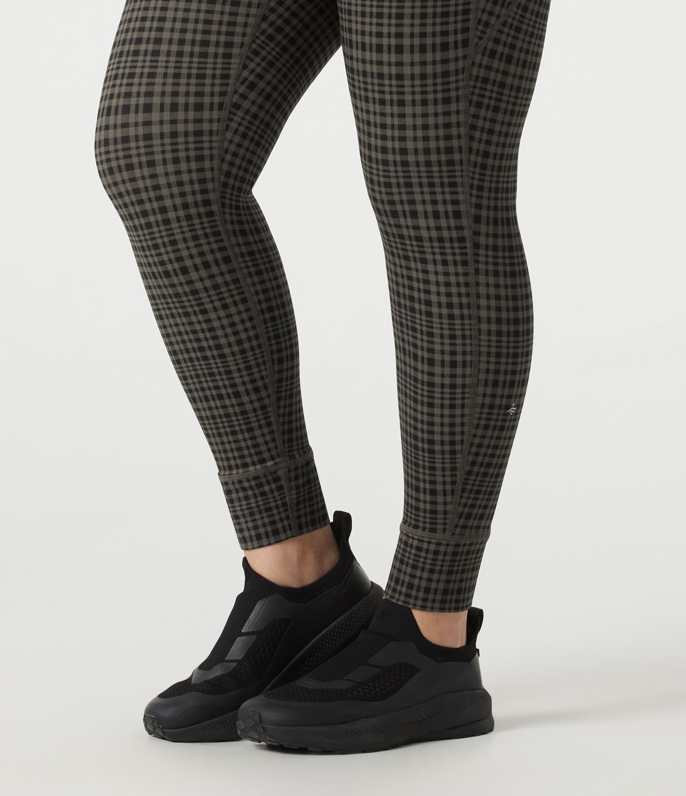 Legging de yoga grande taille Halara UltraSculpt™ taille haute à carreaux avec cordon ajustable et poches