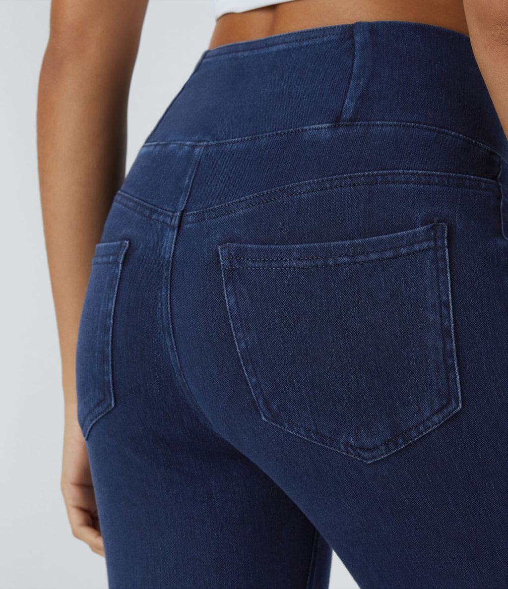 Halara Flex™ Jegging Travail Taille Haute Croisé Poches Multiples Tricot Extensible