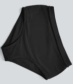 Bas de maillot de bain bikini taille haute gainant avec brillance