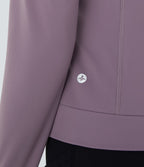 Softlyzero™ Plush Top Sport Yoga Encolure Ronde avec Ourlet Croisé