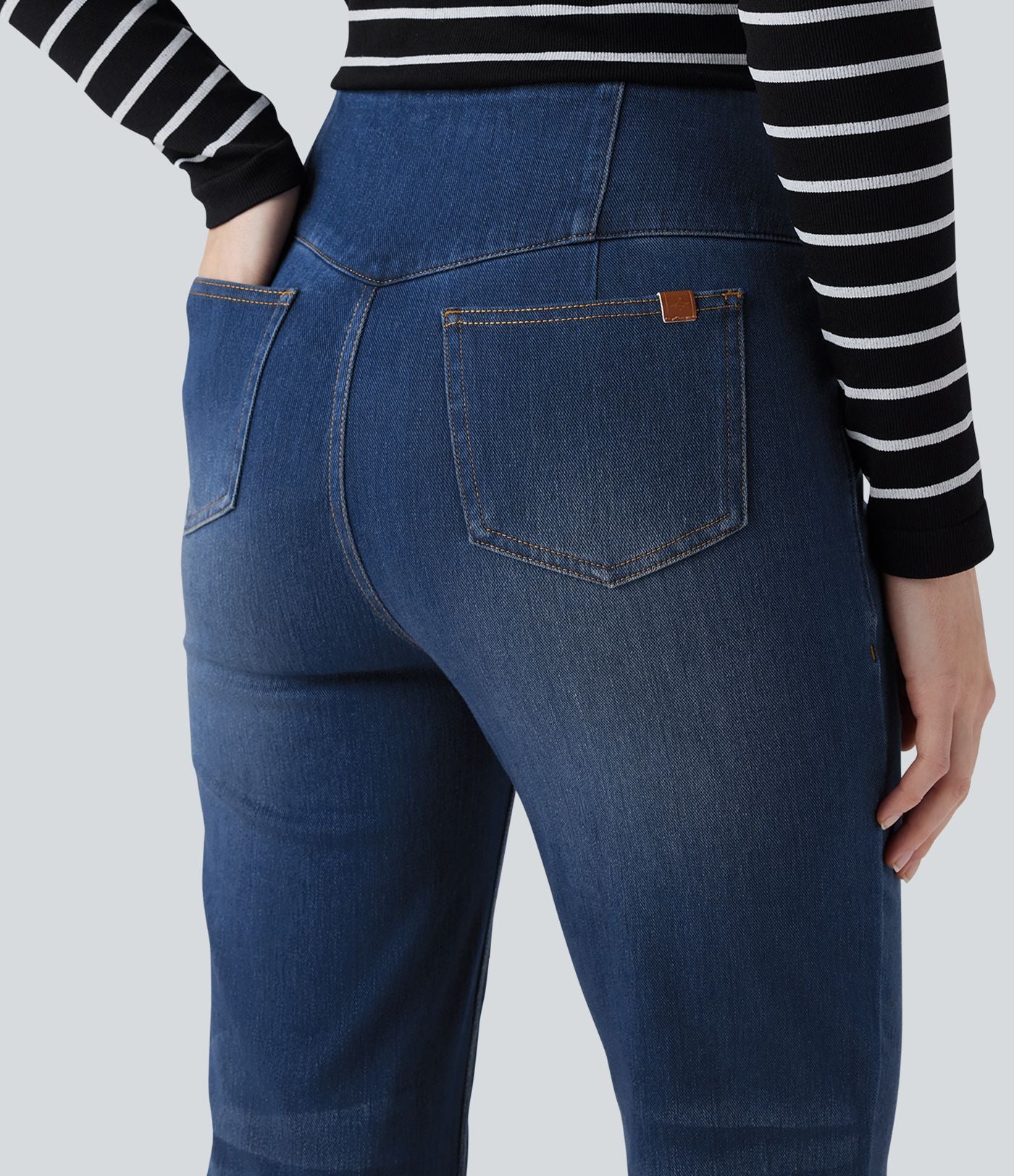 Jean bootcut taille haute Halara Flex™ avec poches