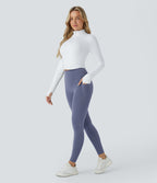 Legging d'entraînement gainant galbant taille haute avec poches Halara UltraSculpt™