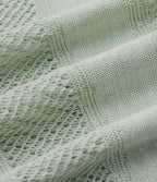 Pull tailleur col rond manches courtes crochet