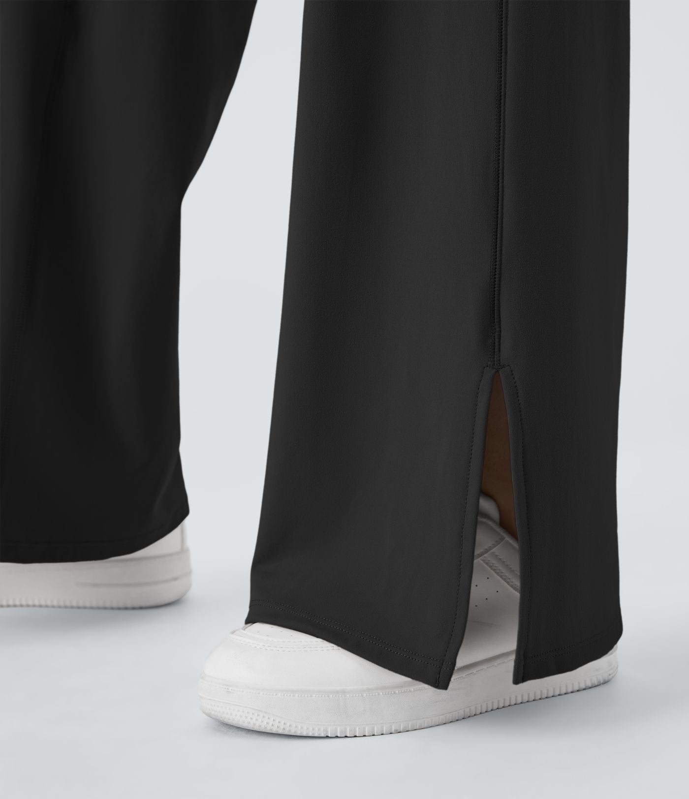 Pantalon yoga large croisé avec ourlet et poches DayStretch - Smile