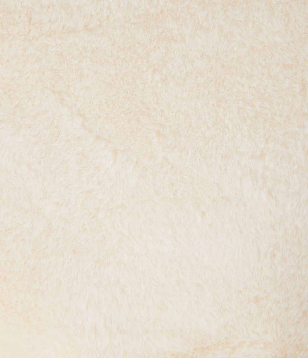 Veste bomber sherpa zippée à manches longues avec poches