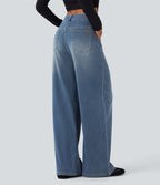 Jean large Halara Flex™ taille mi-haute avec poches