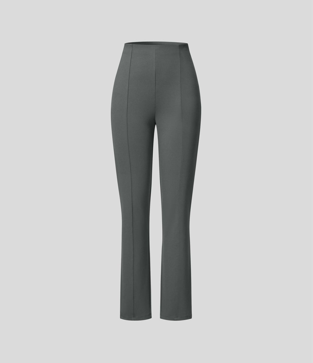 Pantalon tailleur ajusté taille haute Halara Flex™ avec poches