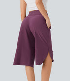 Pantalon décontracté gainant taille haute à séchage rapide avec poches Breezeful™