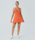 Robe de sport dos nu torsadée A-C