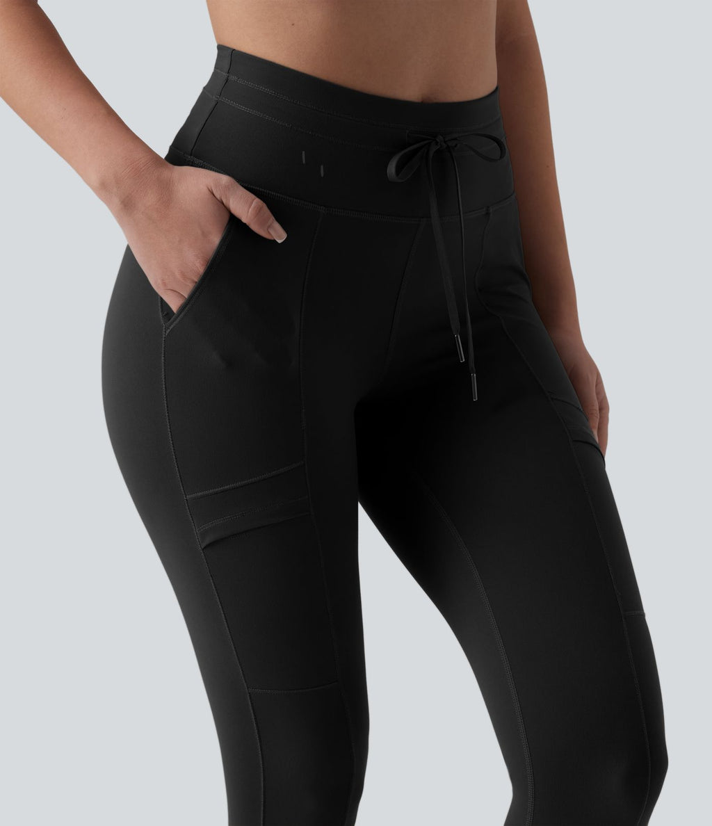 Halara UltraSculpt™ Legging cargo camping 7/8 taille haute à cordon de serrage avec poches
