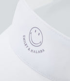 Casquette à visière brodée Halara X Smiley®