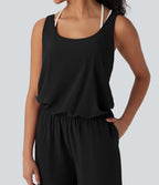 Combinaison workout Breezeful™ sans manches séchage rapide avec poches