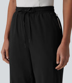 Jogging de golf taille mi-haute à séchage rapide effet frais InstantCool avec cordon de serrage et poches, protection solaire UPF40+