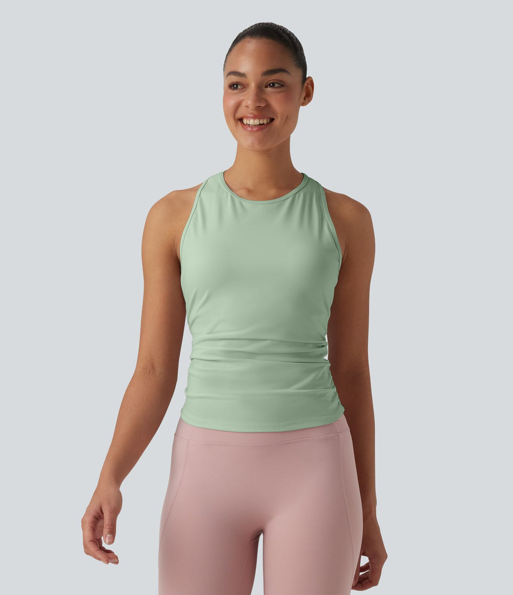 Débardeur de yoga SoftlyZero™ col rond dos nageur effet frais InstantCool