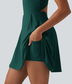Robe de danse SoftlyZero™ Airy 2-en-1 effet frais InstantCool mini avec poches, accès facile Easy Peasy, longueur rallongée