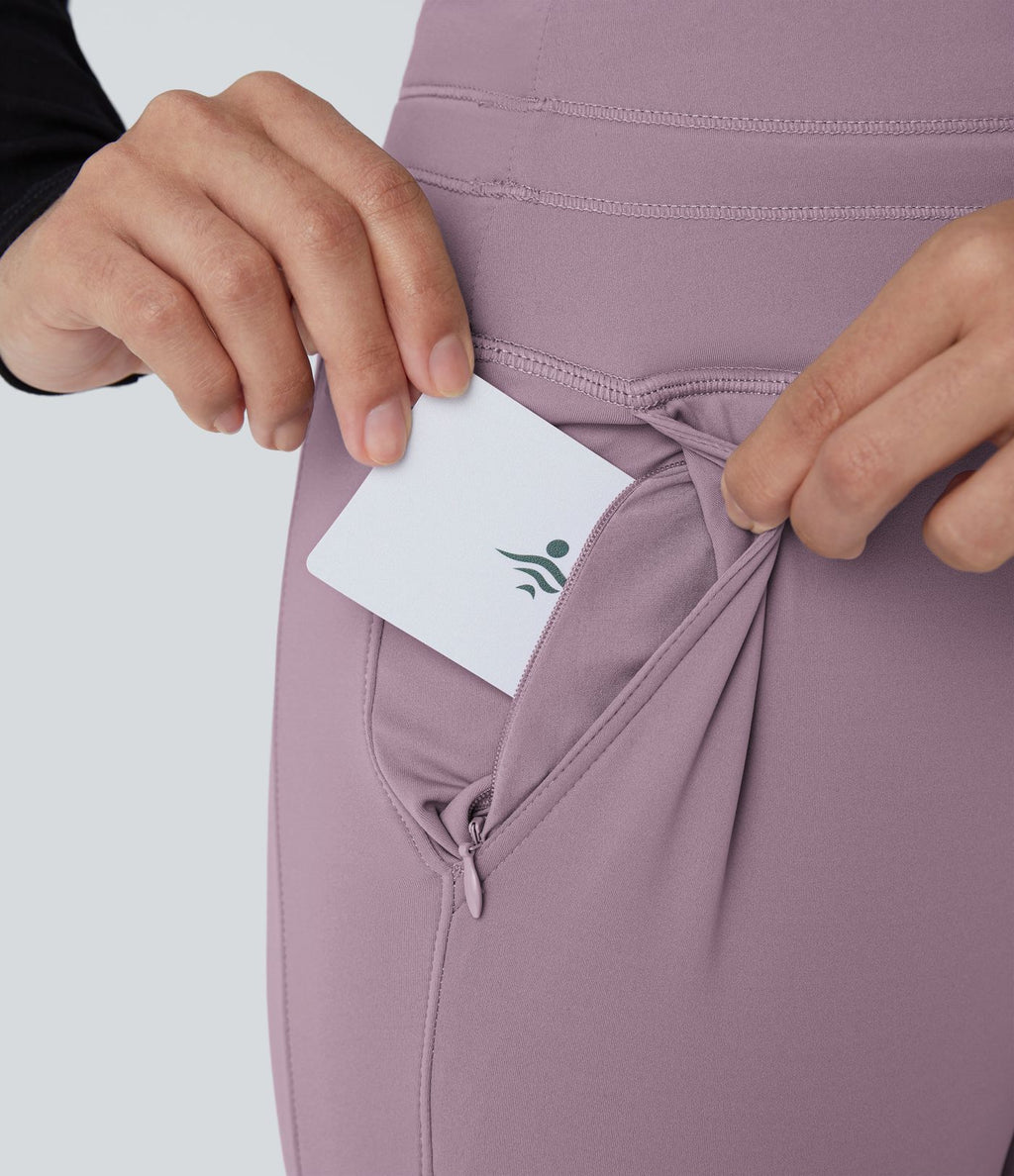Jogging taille haute Softlyzero™ Plush avec cordon de serrage et poches latérales