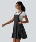Robe chasuble décontractée mini fluide séchage rapide Breezeful™ avec bretelles ajustables et poches