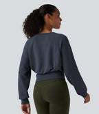 Sweat décontracté SpacerTek™ col rond à manches longues