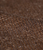 Pantalon large tricot effet sparkle avec poches