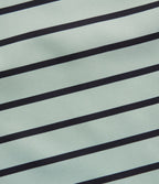 Robe midi rayée bretelles fines avec laçage et poches
