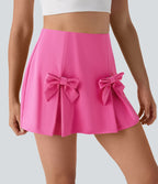Jupe décontractée Softlyzero™ QuickDry taille haute gainante avec nœud amovible et short intégré
