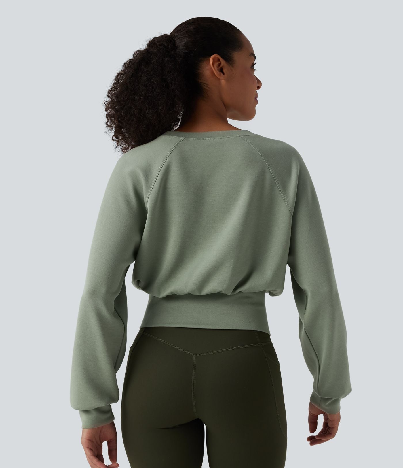 Sweat décontracté SpacerTek™ col rond à manches longues