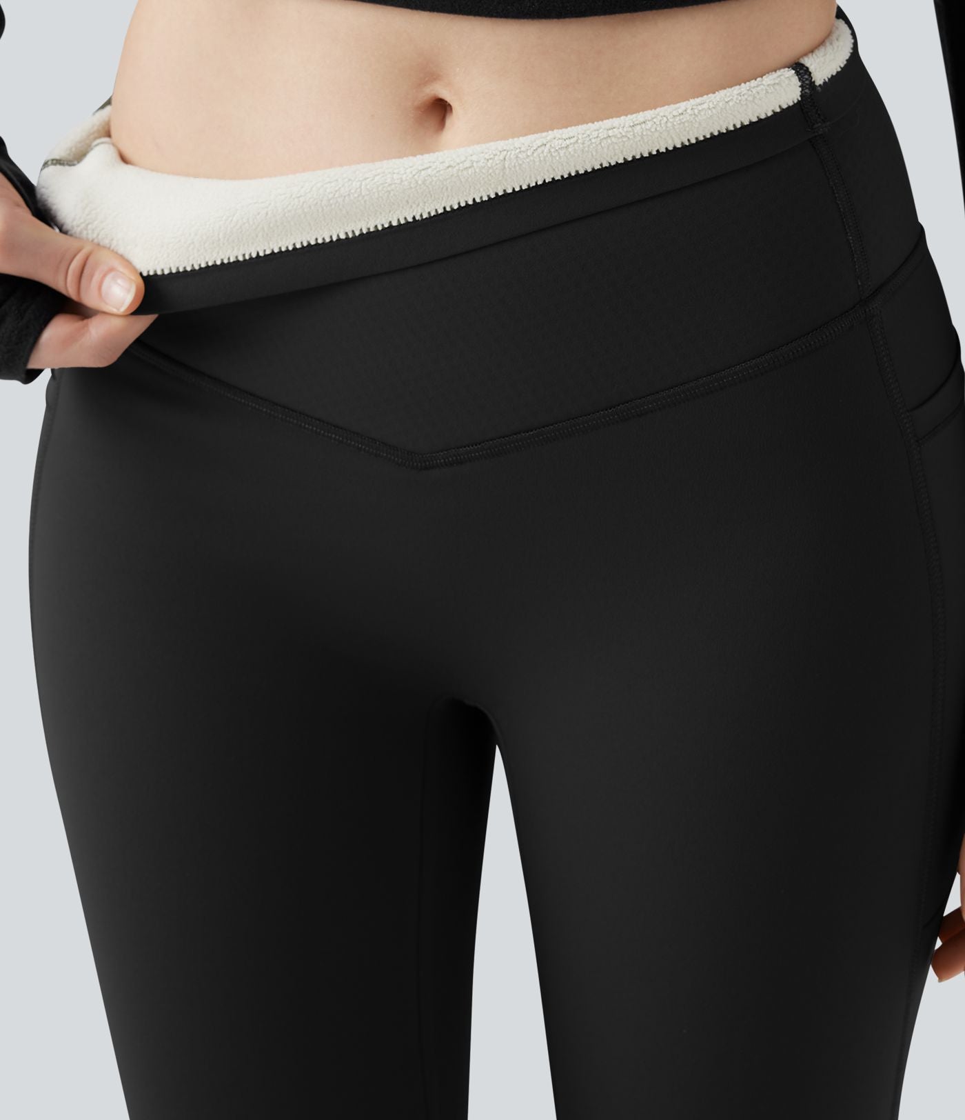 Legging de yoga gainant taille haute extra chaud Halara UltraSculpt™ avec poches