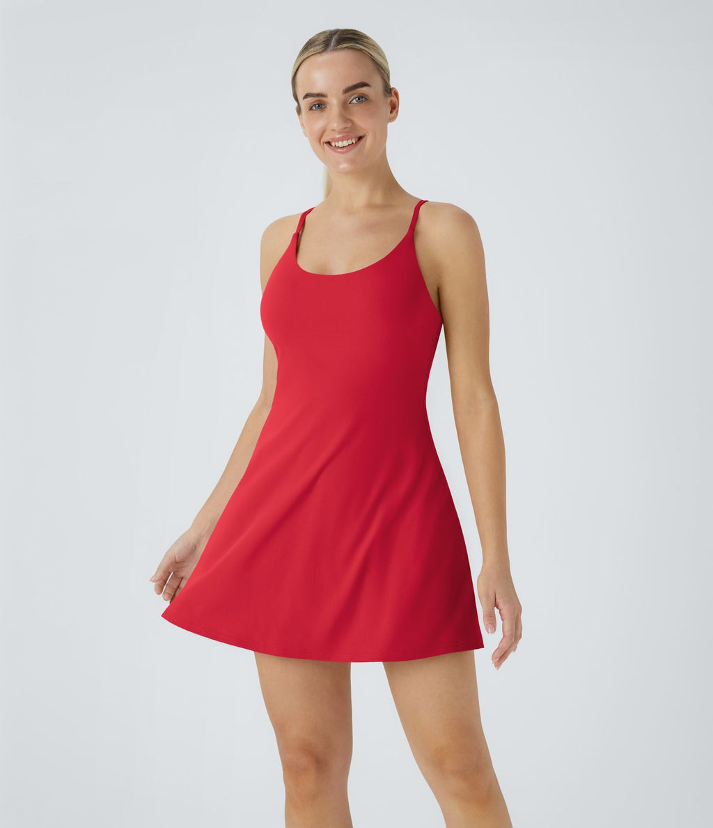 Robe de sport SoftlyZero™ Plush dos nu A-C