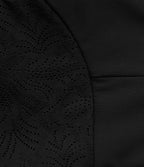 Robe courte décontractée SoftlyZero™ en dentelle contrastée légère à nouer dans le dos, à effet frais InstantCool