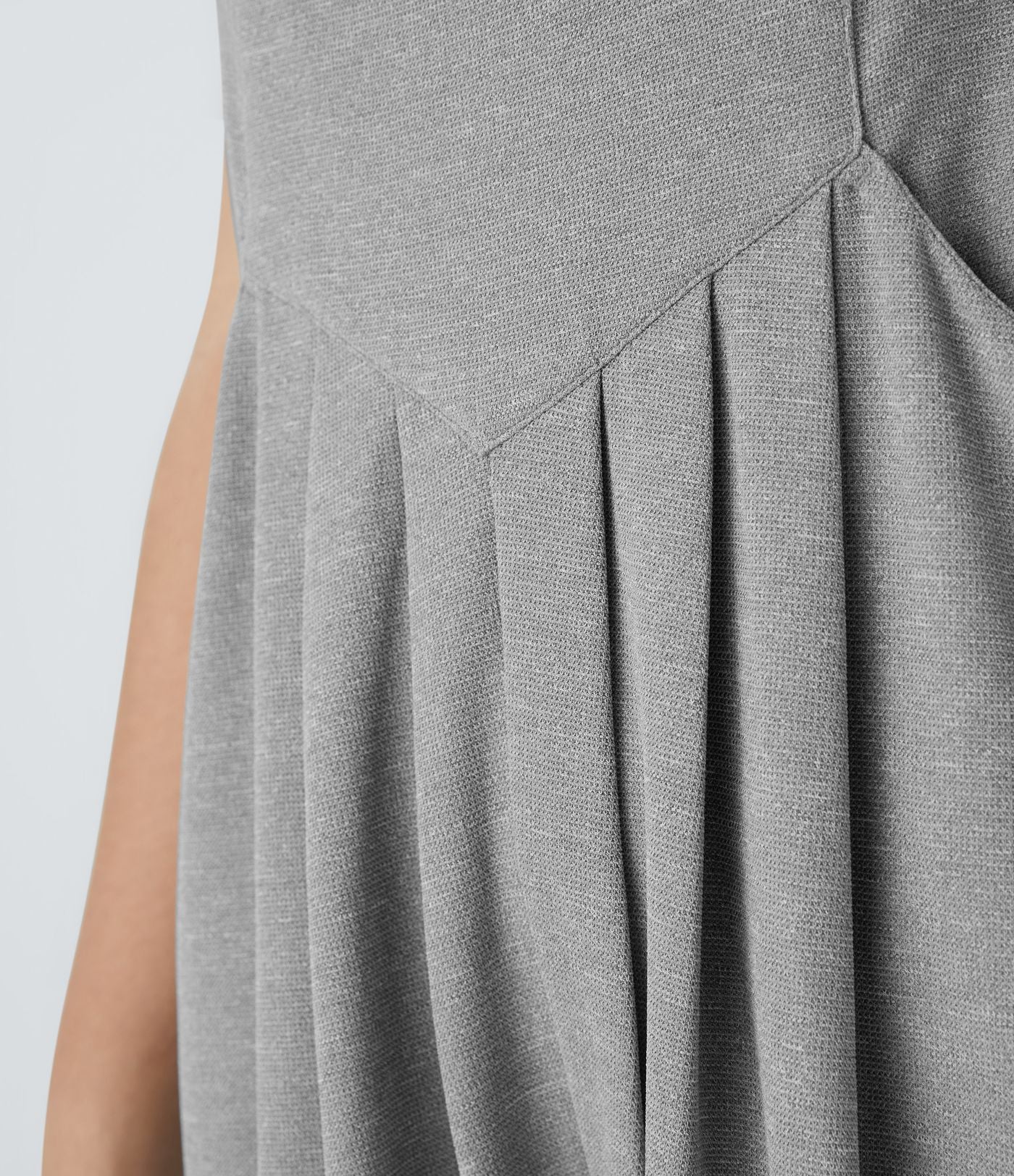 Salopette Casual Grande Taille en Gaufré avec Bretelles Ajustables Boutons et Poches Multiples