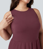 Combinaison sans manches grande taille Breezeful™ séchage rapide superposée avec poches