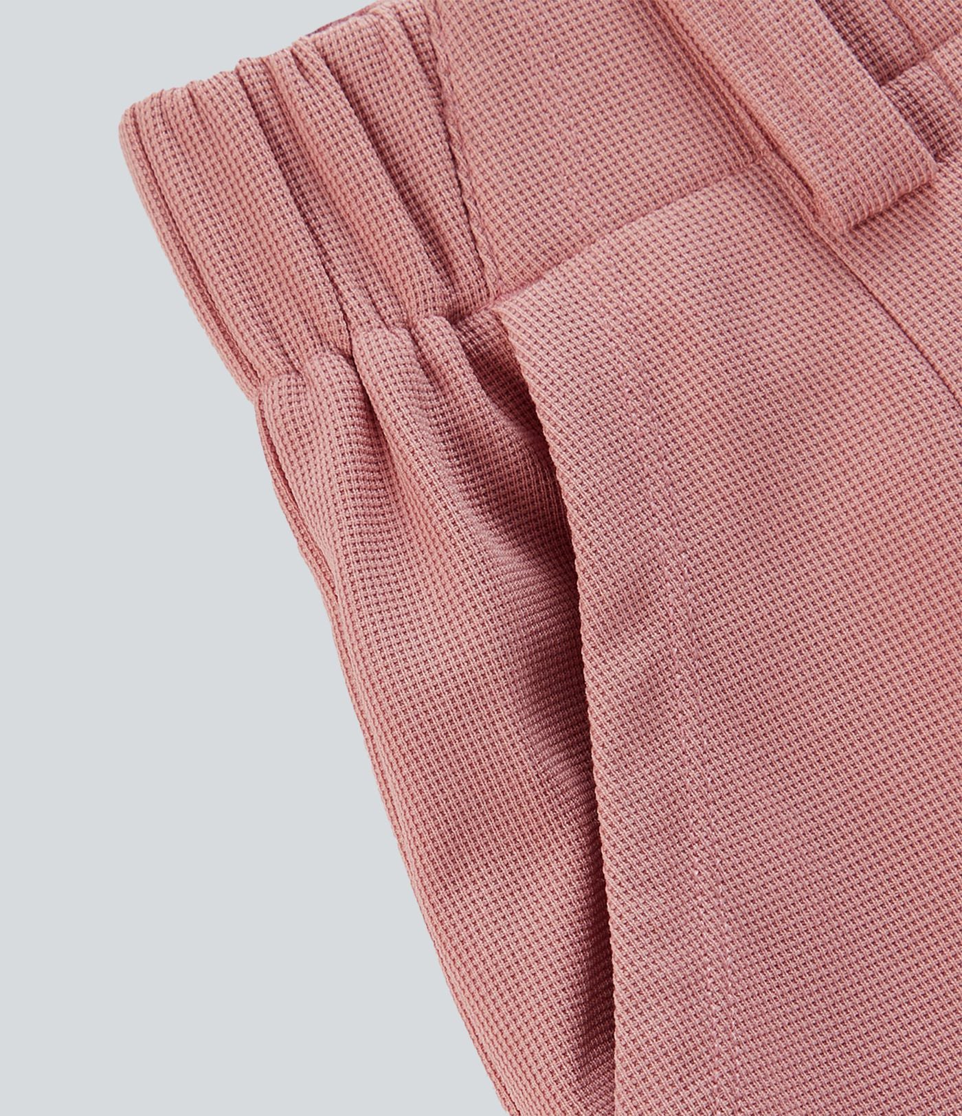 Pantalon Tailleur Large Fluide Halara Flex™ Gaufré Taille Haute Poches Latérales