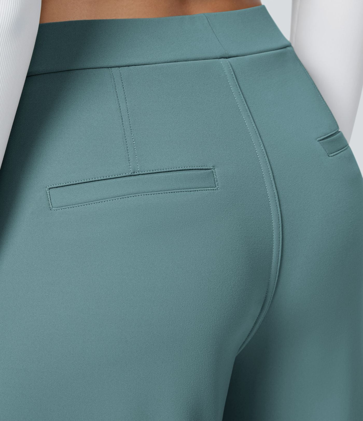 Pantalon tailleur Halara Flex™ DayStretch coupe droite taille haute avec poches