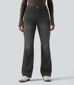 Legging denim bootcut Halara Flex™ gainant effet push-up taille haute avec poches