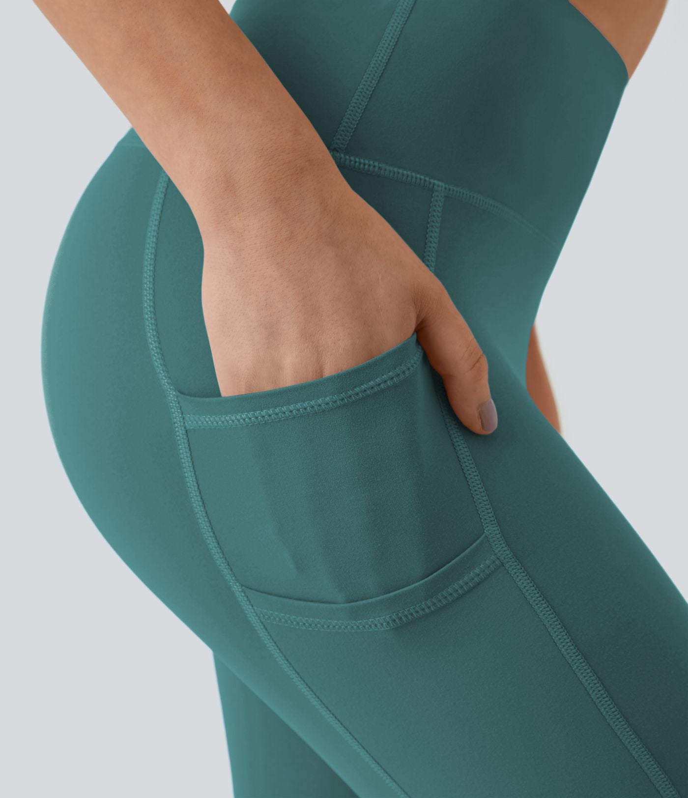 Softlyzero™ Legging Uni Taille Haute Doubles Poches - UPF50+