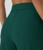 Pantalon taille haute coupe droite DayStretch avec poches