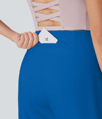 Bermuda SoftlyZero™ Airy de yoga taille haute avec poches multiples et effet frais InstantCool