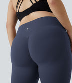 Legging d'entraînement gainant galbant taille haute grande taille avec effet scrunch et poches Halara UltraSculpt™