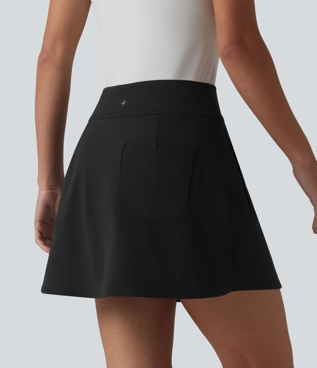 Jupe mini de golf 2 en 1 DayStretch taille haute avec poches