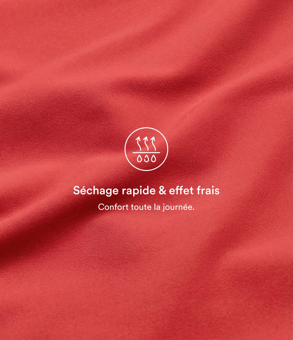 Robe SoftlyZero™ Airy mini d'activité à dos nu avec découpes 2-en-1 avec poches et effet frais InstantCool, protection solaire UPF50+