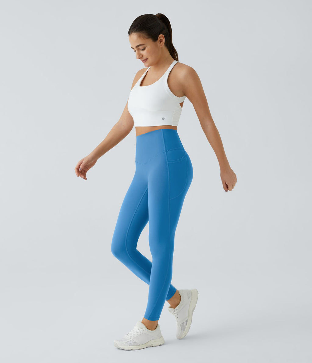 Legging d'entraînement gainant taille haute avec poches Halara UltraSculpt™