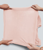 T-shirt col rond manches chauve-souris coupe décontractée