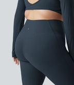 Pantalon yoga évasé gainant sculptant grande taille taille haute Halara UltraSculpt™