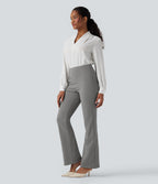 Pantalon tailleur bootcut taille haute Halara Flex™ DayStretch avec poches