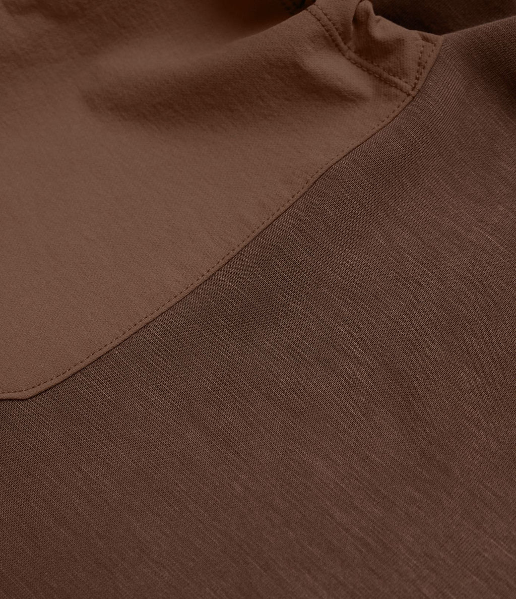 Robe active SpacerTek™ mini à capuche, manches longues, avec cordon de serrage et poches